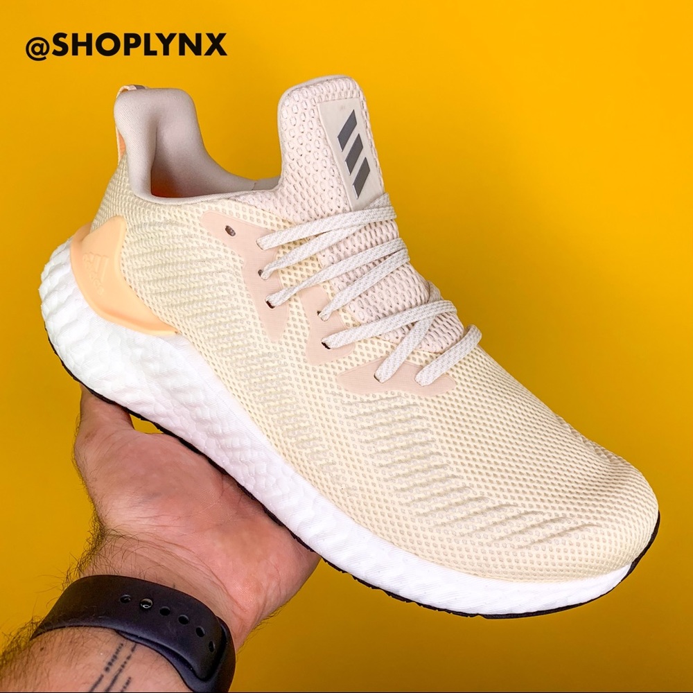 Adidas Alphaboost Off White Men’s Sneaker - Picture 3 of 8